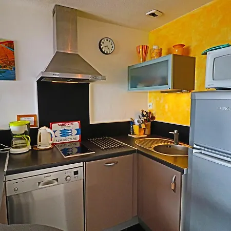 T3 Avec Terrasse Vue A Sete, 4 Pers - Fr-1-472a-175 דירה