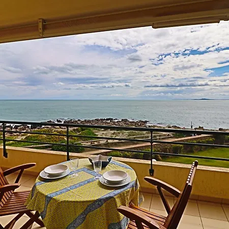 Superbe T3 Avec Terrasse Face A La Mer, Sete, Acces Direct Plage, Piscine, 4 Pers. - Fr-1-472a-175 *