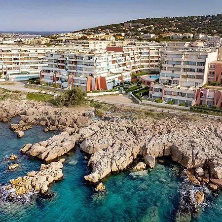 Superbe T3 Avec Terrasse Face A La Mer, Sete, Acces Direct Plage, Piscine, 4 Pers. - Fr-1-472a-175 Apartment